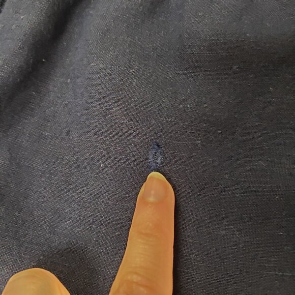 Quasi Skateboards Mens Rematch Linen Shorts Size M Blue Skater Punk Lightweight - Picture 4 of 12